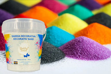 Sabbia colorata decorazione - colorata,