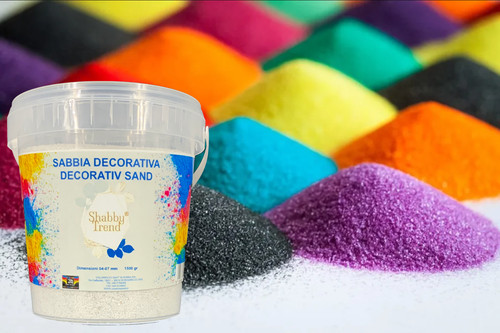 Sabbia colorata decorazione - colorata,