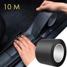 Nastro 3D Fibra Carbonio Nano 10Cm-10M Adesivo Protettivo Fai Da Te Auto Porte