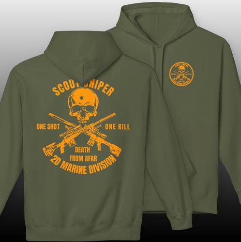 Felpa con cappuccio - , usmc
