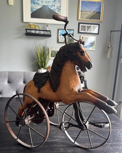 Antico triciclo cavallo - ,