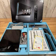 Console Nintendo Wii nera