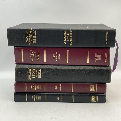 Lot bibles nasb new - 5,