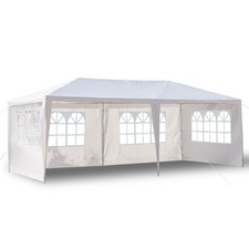 Tenda a baldacchino bianca