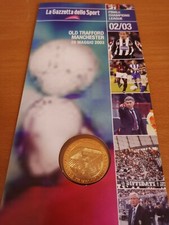 Medaglia LA GAZZETTA DELLO SPORT Finale Champions League 2002-03 Juventus-Milan 