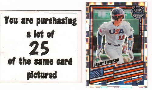 X25 grady emerson 2026 - x25, panini