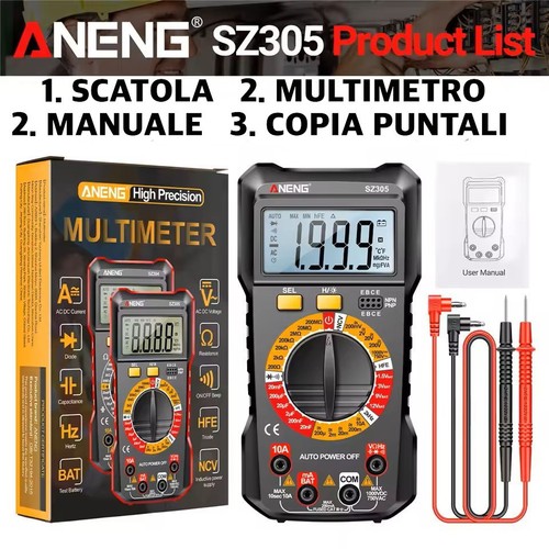 Multimetro digitale tester - multimetro,