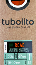 Tubo interno Tubolito S-Tubo strada TPU 700c/29" 18-28mm 42mm SV Presta LEGGERO