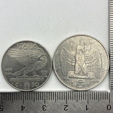 1939 R Italy 50 Centesimi