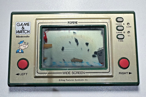 Nintendo game watch popeye - nintendo,