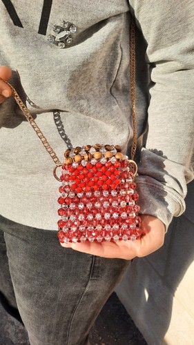 Mini borsa donna chic fatta - , a