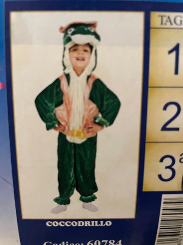 Costume carnevale coccodrillo - costume,