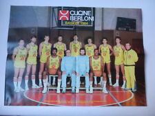 BASKET pallacanestro 1984 CUCINE BERLONI TORINO poster manifesto 24
