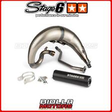 S6-9118810/BK MARMITTA STAGE6 STREETRACE MONTAGGIO ALTO CNC NERO MINARELLI AM6 2