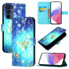 Butterfly Card Wallet Case For