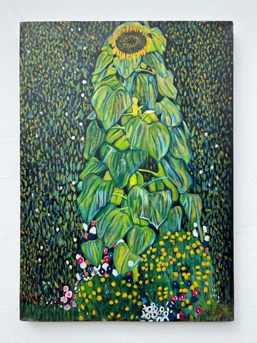 Dipinto olio tela gustav - olio,