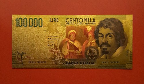 Banconota 100000 lire - banconota,