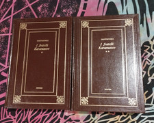 2 VOLUMI FEDOR DOSTOEVSKIJ I FRATELLI KARAMAZOV Edizione EDIPEM 1974