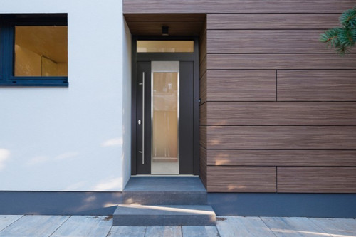 Porta ingresso con telaio in - porta, d'ingresso
