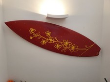 TAVOLA DA SURF DECORATA A MANO