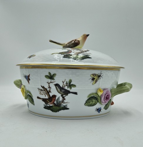 Herend bird finnial - finnial, 7"