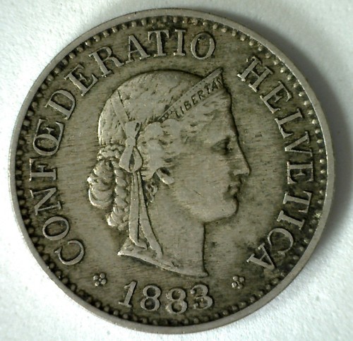 1883 svizzera centesimi - 1883,