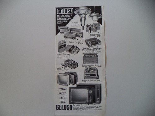 Advertising pubblicità 1969 - pubblicità,