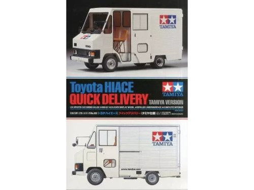 Tamiya toyota hiace - hiace, consegna