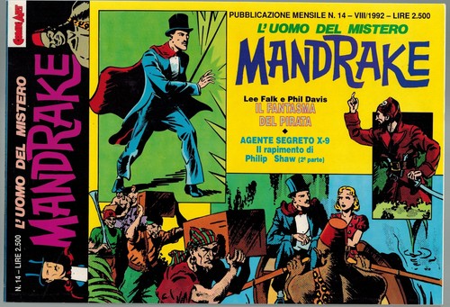 Mandrake comic art - mandrake,