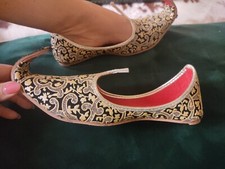 Calzature Khussa Originale Fatte A Mano Da Sposa Matrimonio N. 37