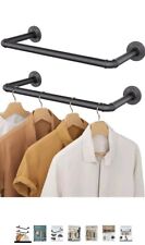 Set 8 Appendiabiti da Parete Industriale Vintage – Acciaio Robusto Design Loft