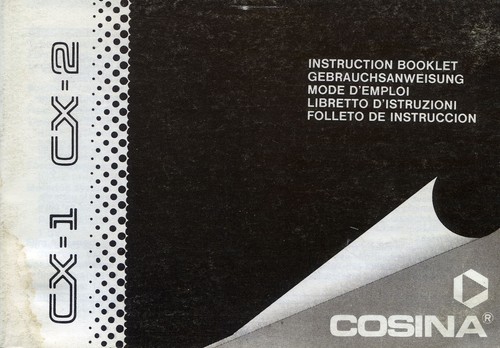 Cosina cx2 manuale - cosina,