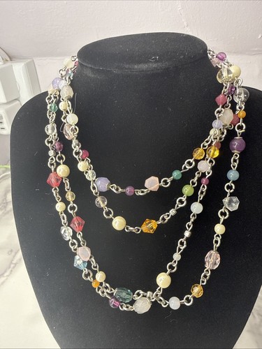 Collana perle lunghe - di,
