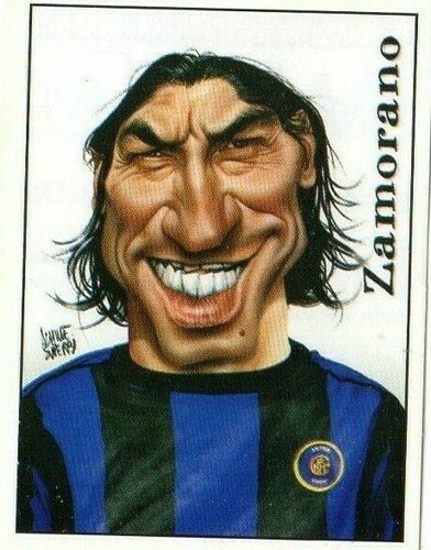 Figurina caricatura calciatori - caricatura,