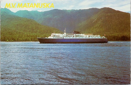 Cartolina matanuska nave - cartolina, 'matanuska'