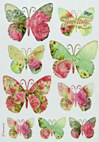 Carta riso decoupage - di,