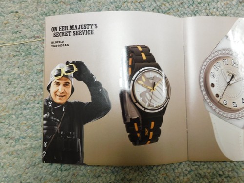 Orologio swatch james bond - bond, 007