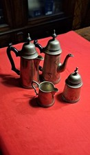 Servizio Te e Caffè N.4 Pezzi EPNS Sheffield England Vintage