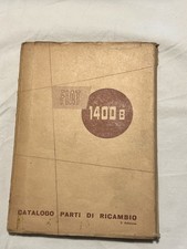 Fiat 1400B catalogo parti di