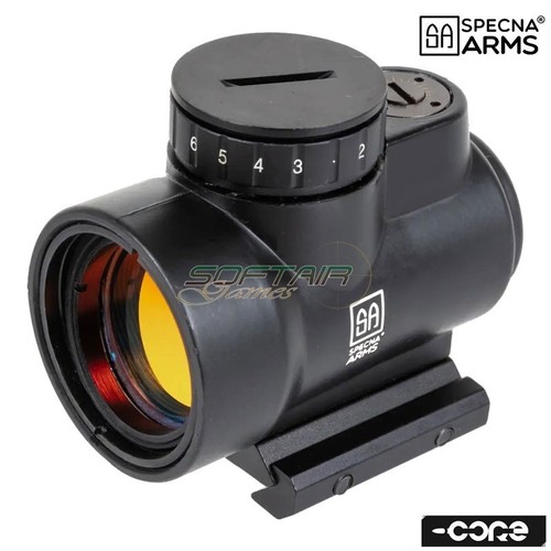 Red dot focus core nero - red, specna