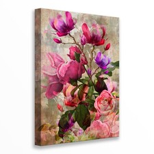 Quadro floreale su tela |Q920|