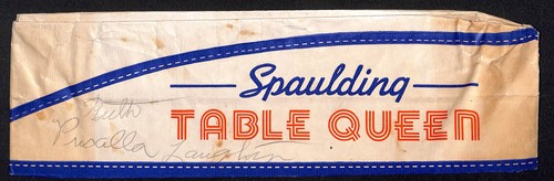 Spaulding table queen union - "table, queen"