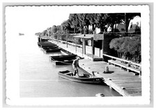 Foto anni 50 fiume pesca molo