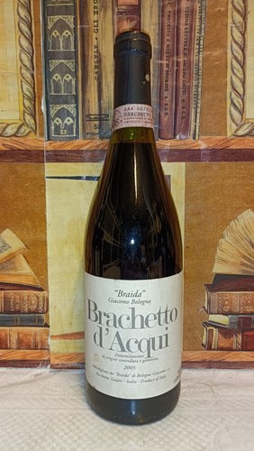 Vino 2003 brachetto acqui - vino,