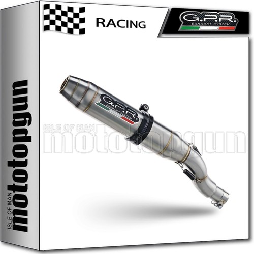 Scarico racing acciaio gpr - scarico,