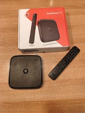 VODAFONE TV BOX 4K HD DECODER DVB-T2 WIFI CON TELECOMANDO, PILE, CAVI HDMI E LAN