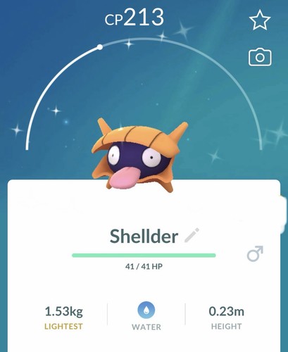 Shellder shiny pokemon gen1 - shellder,