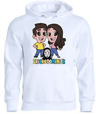 Felpa con cappuccio youtuber dei DINSIEME v2 Erick e Dominick bambino bambina