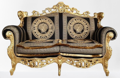 Divano medusa legno - divano, 2p