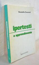 Cesareni,IPERTESTI E APPRENDIMENTO,1995 Garamond[computer,didattica,Ecolandia